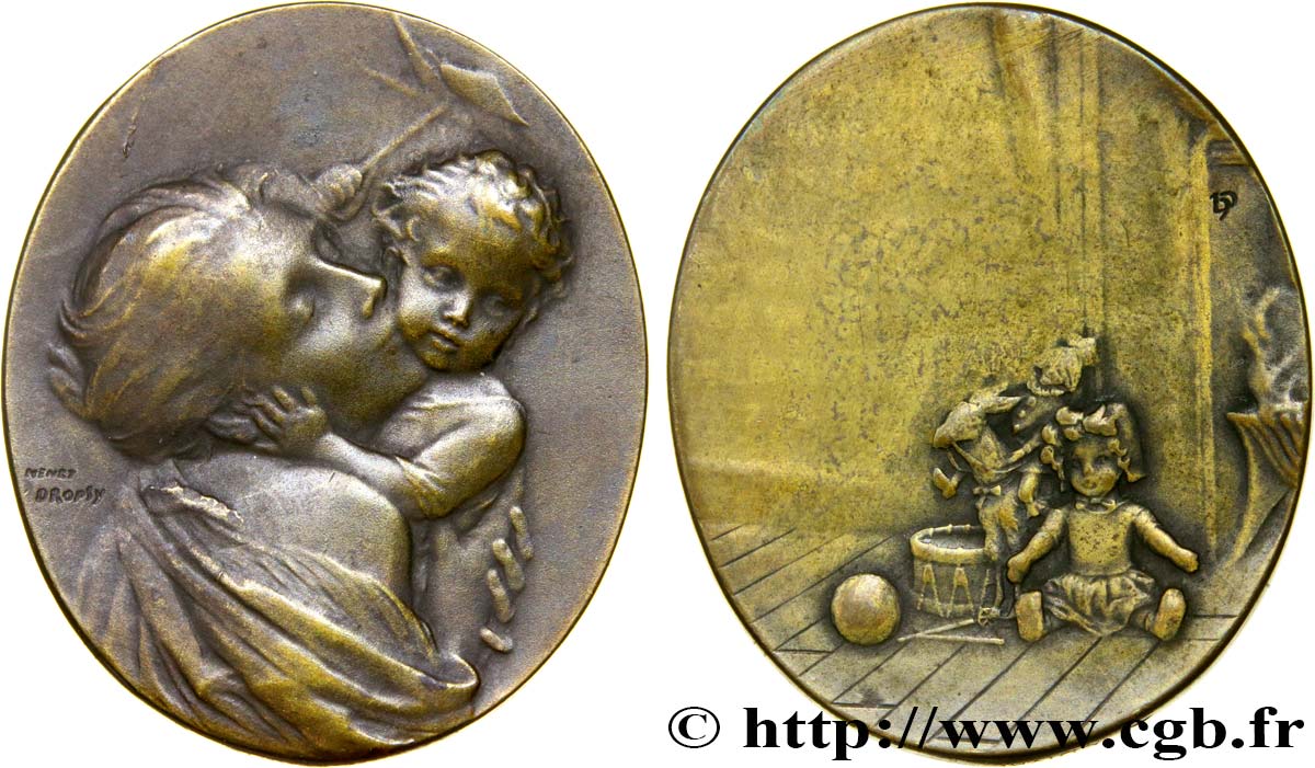 DRITTE FRANZOSISCHE REPUBLIK Médaille de maternité fVZ