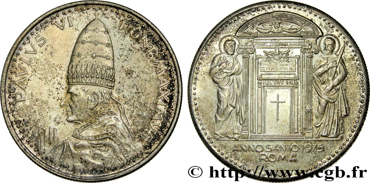VATICAN AND PAPAL STATES Médaille du pape Paul VI AU