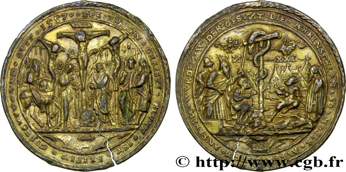 BOHEMIA Médaille religieuse VF