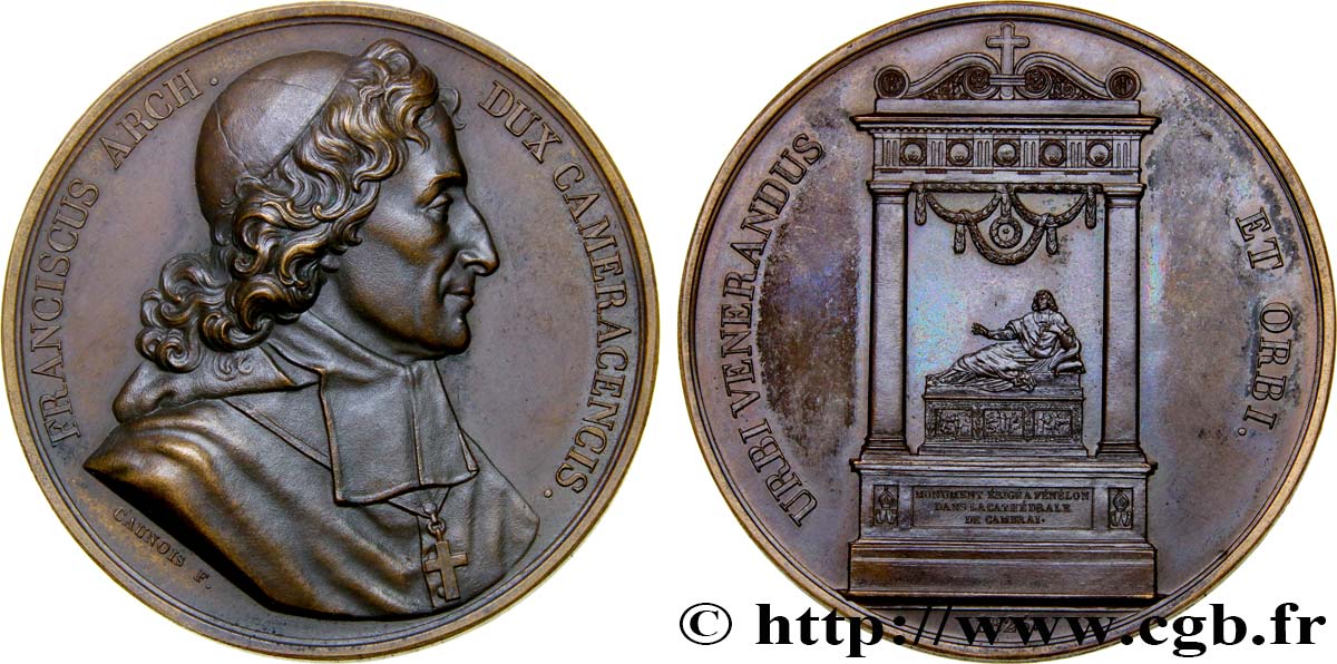 LOUIS XIII  Médaille, François de Salignac de La Mothe-Fénelon dit Fénelon AU