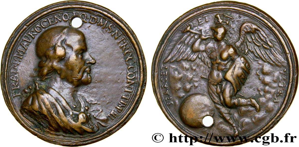 ITALIEN Médaille, Francesco Morosini SS