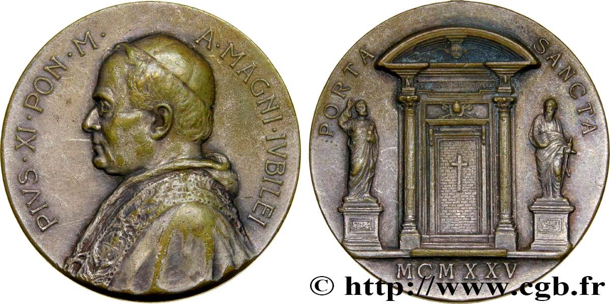 VATICANO Y ESTADOS PONTIFICIOS Médaille du pape Pie XI MBC