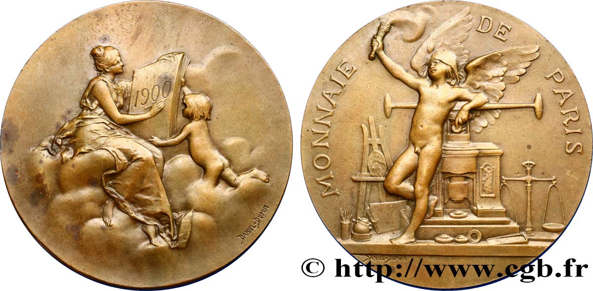 TERZA REPUBBLICA FRANCESE Médaille, Monnaie de Paris BB