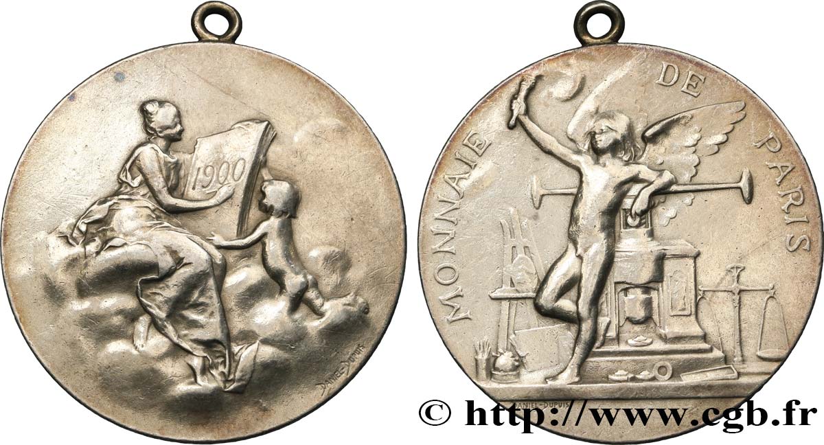 TERCERA REPUBLICA FRANCESA Médaille, Monnaie de Paris MBC