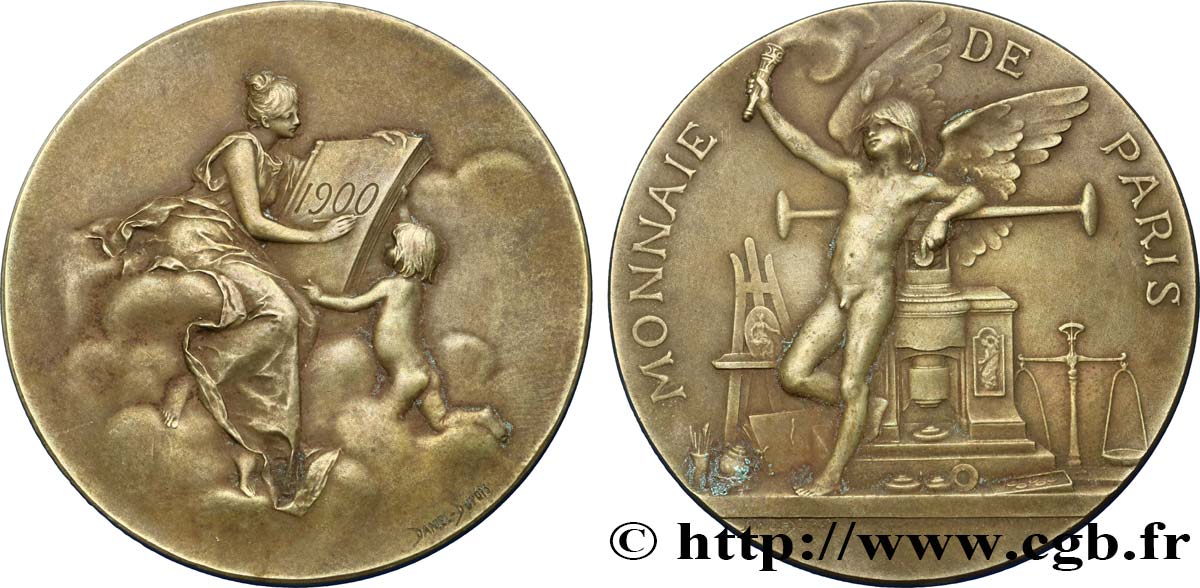TROISIÈME RÉPUBLIQUE Médaille, Monnaie de Paris TTB