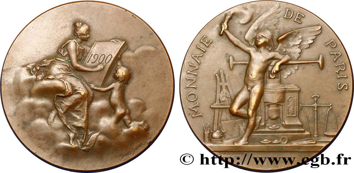 TERZA REPUBBLICA FRANCESE Médaille, Monnaie de Paris BB