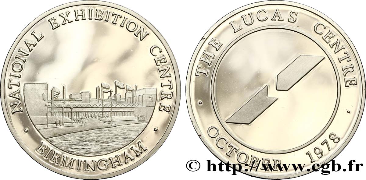 GREAT-BRITAIN - ELIZABETH II Médaille pour le Lucas Center MS