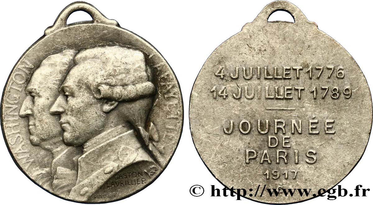 III REPUBLIC Médaille de la journée de Paris VF