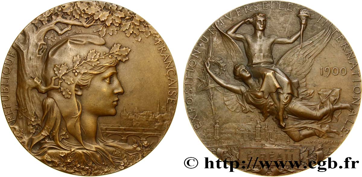 DRITTE FRANZOSISCHE REPUBLIK Médaille de l’exposition universelle de Paris VZ
