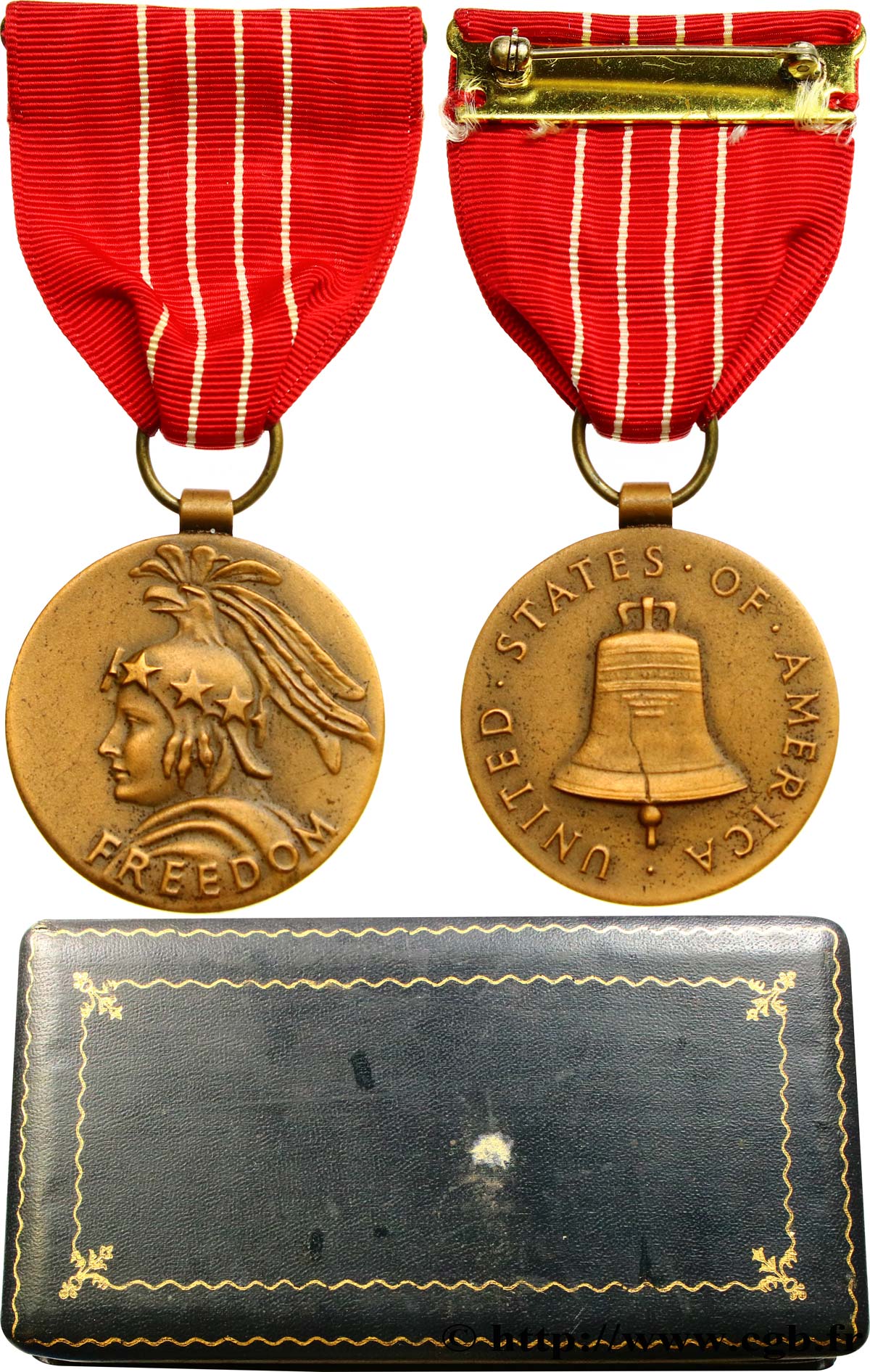ÉTATS-UNIS D AMÉRIQUE Médaille de la Liberté - Medal of Freedom TTB+