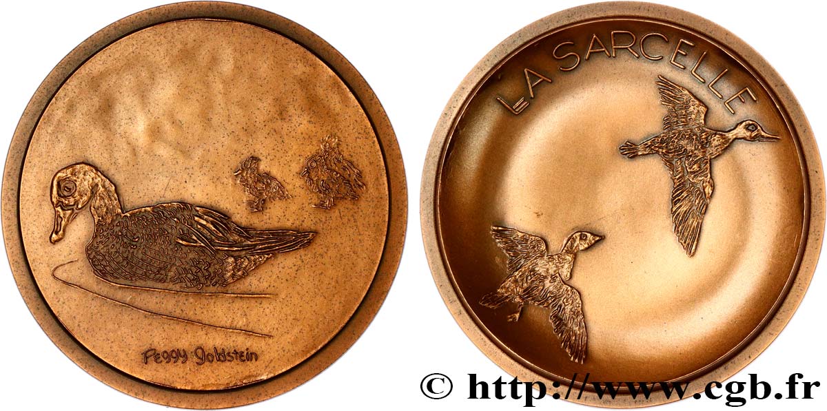 ANIMAUX Médaille animalière - Sarcelle SUP