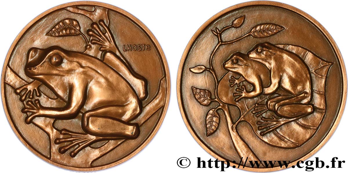 ANIMAUX Médaille animalière - Rainette SUP