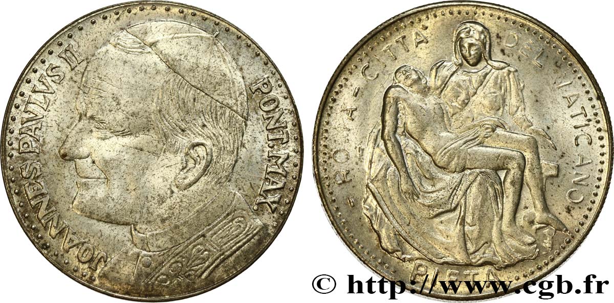 JEAN-PAUL II (Karol Wojtyla) Médaille du pape Jean-Paul II TTB+