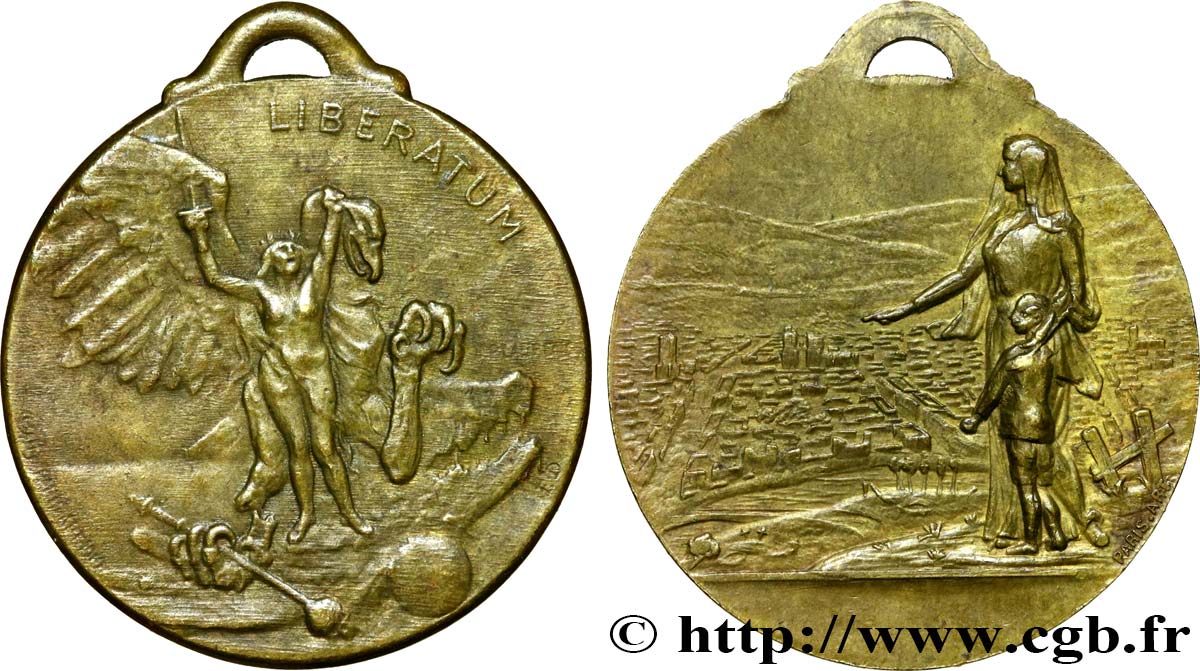 TROISIÈME RÉPUBLIQUE Médaille de libération TTB