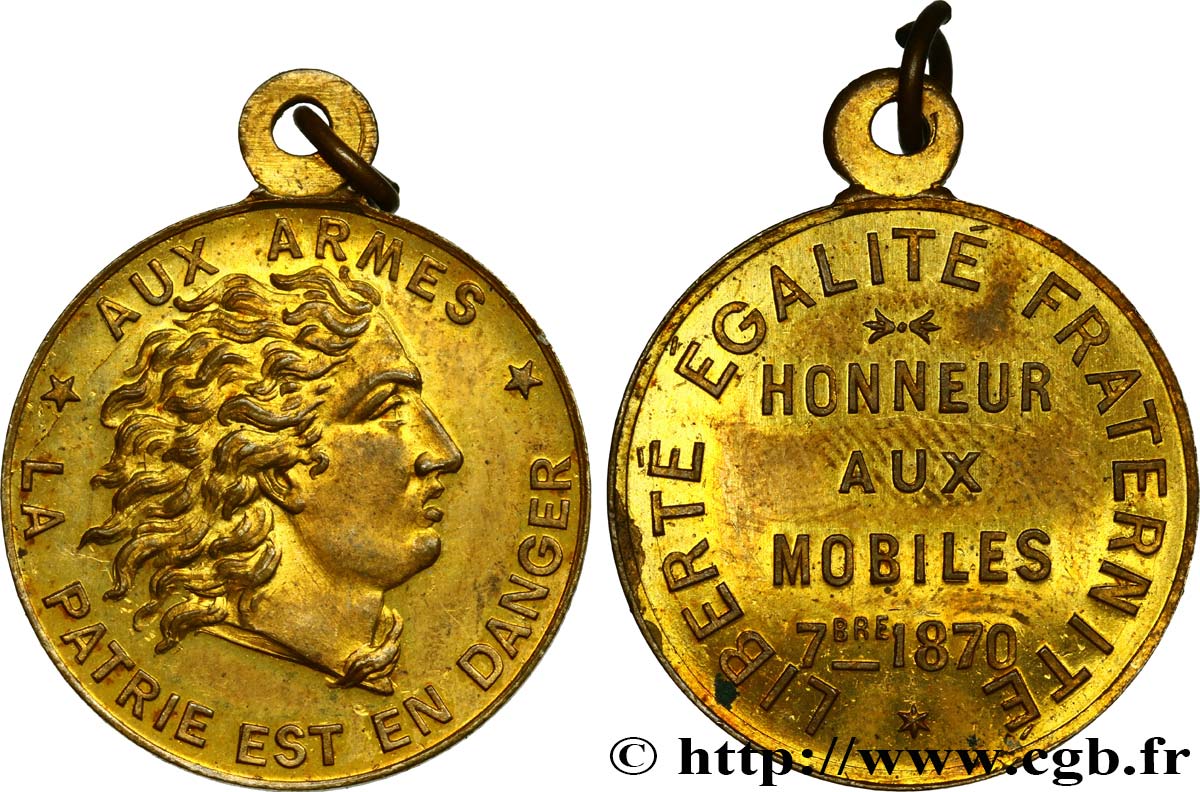 SECONDO IMPERO FRANCESE Médaille des corps francs SPL