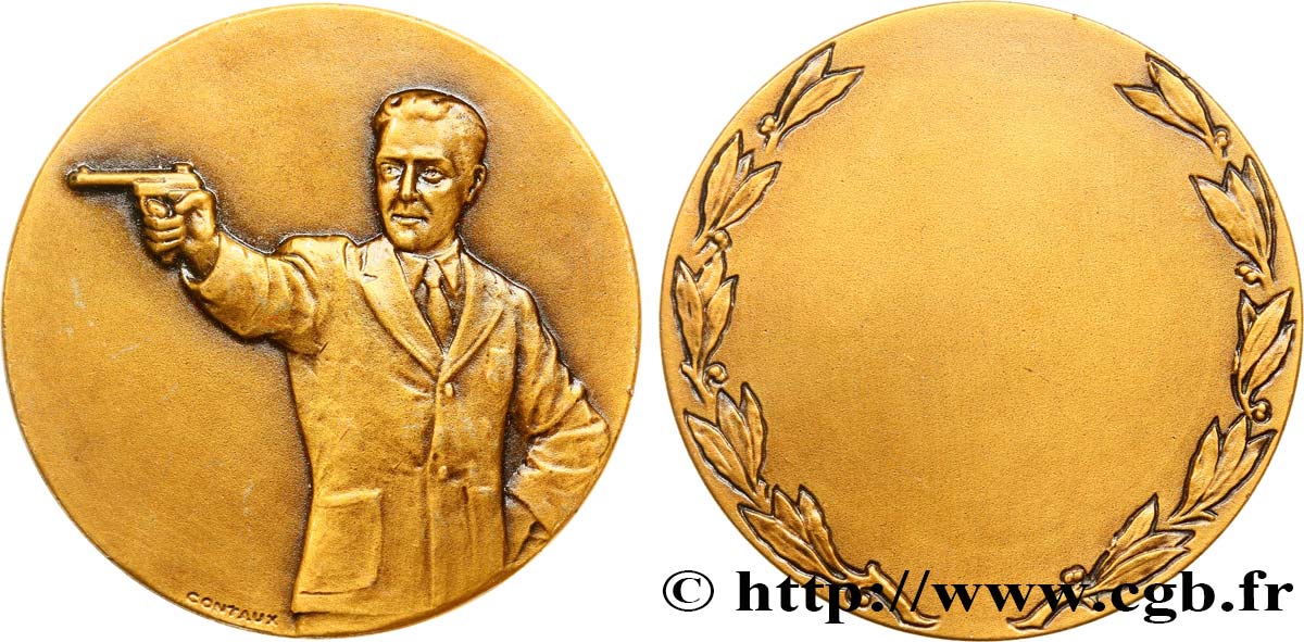 TIR ET ARQUEBUSE Médaille de récompense TTB