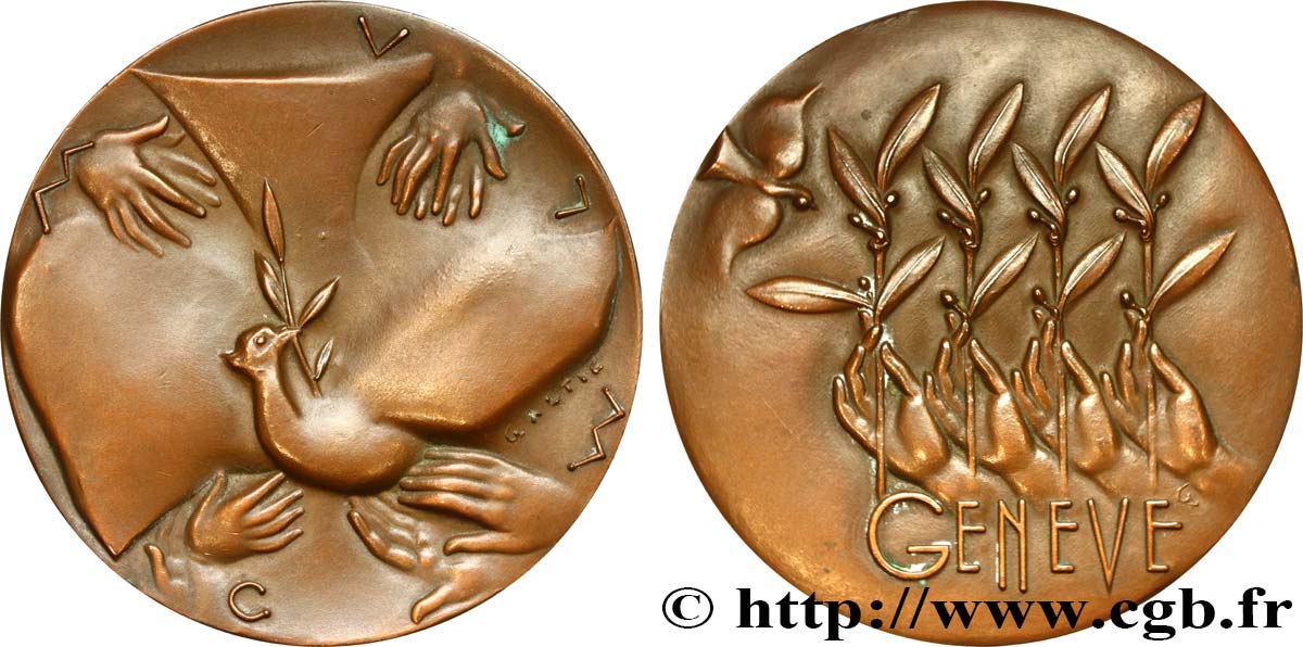 SUISSE Médaille de Genève q.SPL