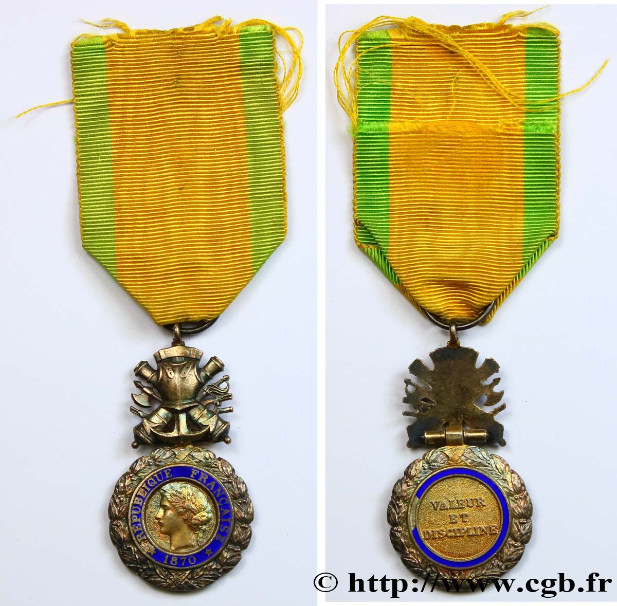 TERZA REPUBBLICA FRANCESE Médaille militaire, sous-officiers q.SPL
