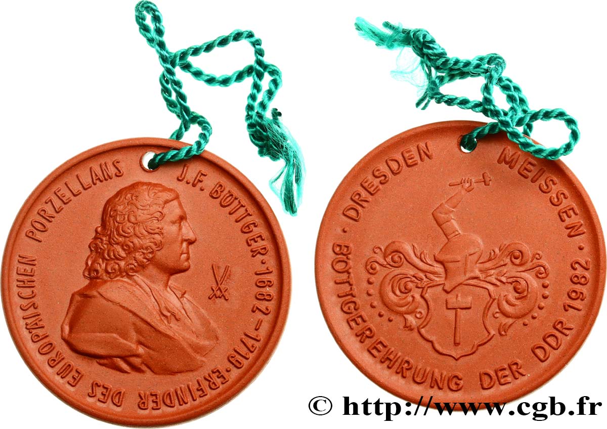 GERMANY Médaille pour Johann Friedrich Böttger AU