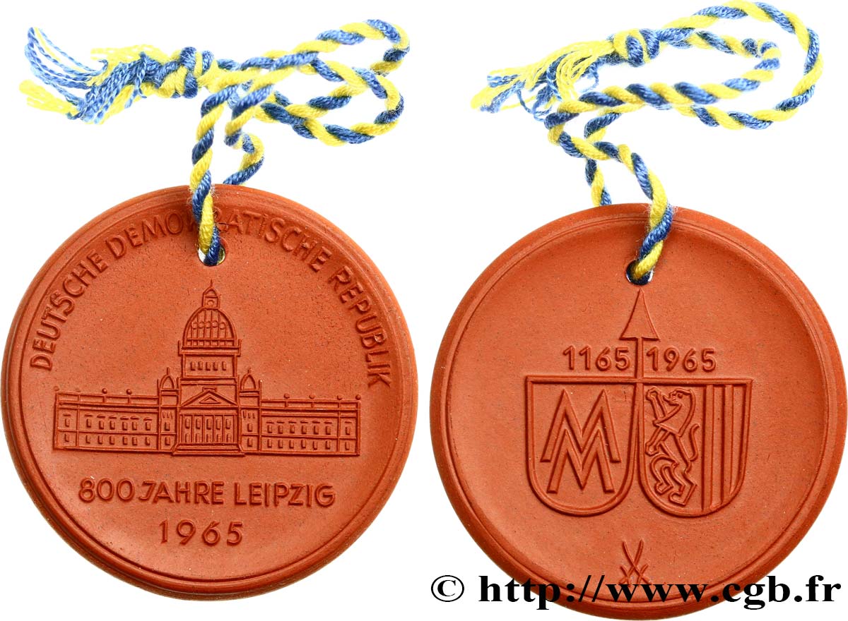 GERMANIA Médaille pour la république démocratique allemande SPL