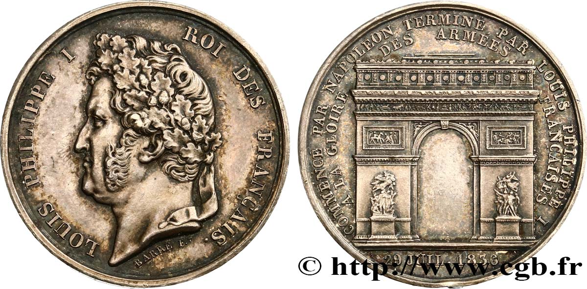 LUDWIG PHILIPP I ARC DE TRIOMPHE VZ