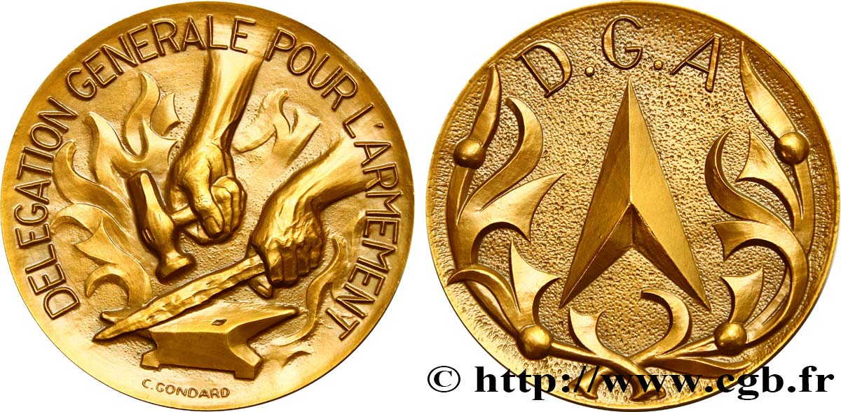V REPUBLIC Médaille de la DGA AU