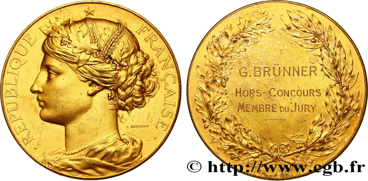 TERCERA REPUBLICA FRANCESA Médaille MBC