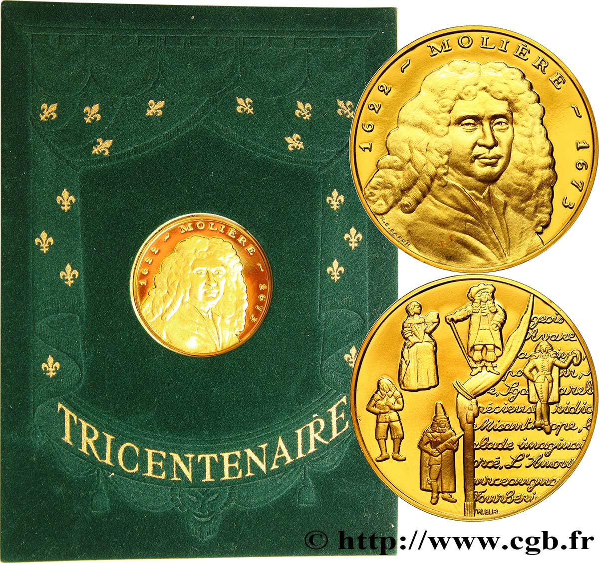 LITTÉRATURE : ÉCRIVAINS/ÉCRIVAINES - POÈTES Médaille de Molière SUP