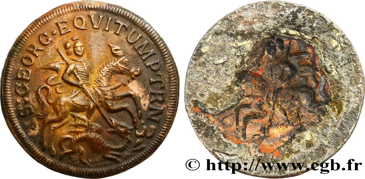MÉDAILLE DE SOLDAT Médaille de soldat, XIXe siècle, uniface TTB