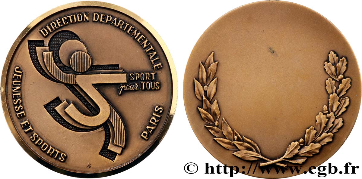 SPORTS Médaille, Direction départementale, Jeunesse et sports SUP