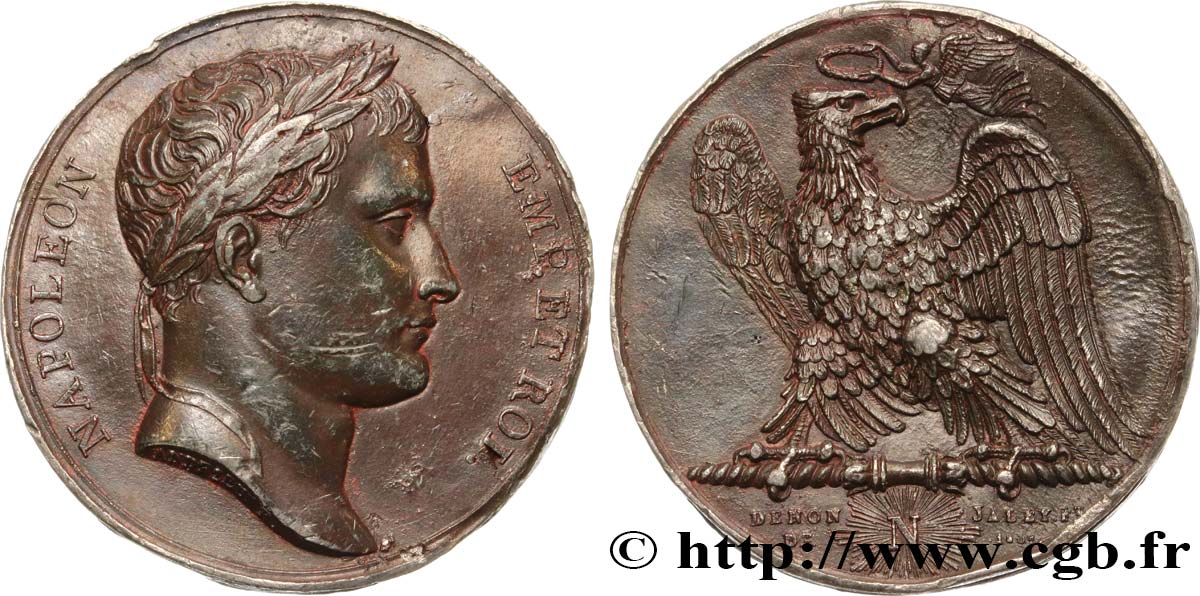 PREMIER EMPIRE Médaille, Victoires de l’année 1807 TTB+