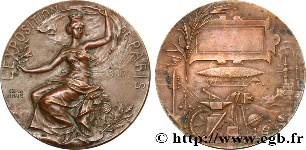 DRITTE FRANZOSISCHE REPUBLIK Médaille, Exposition de Paris SS