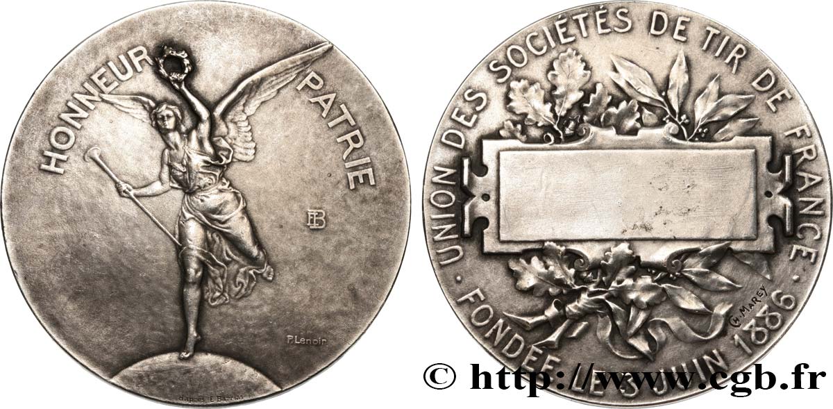 TERZA REPUBBLICA FRANCESE Médaille de récompense BB
