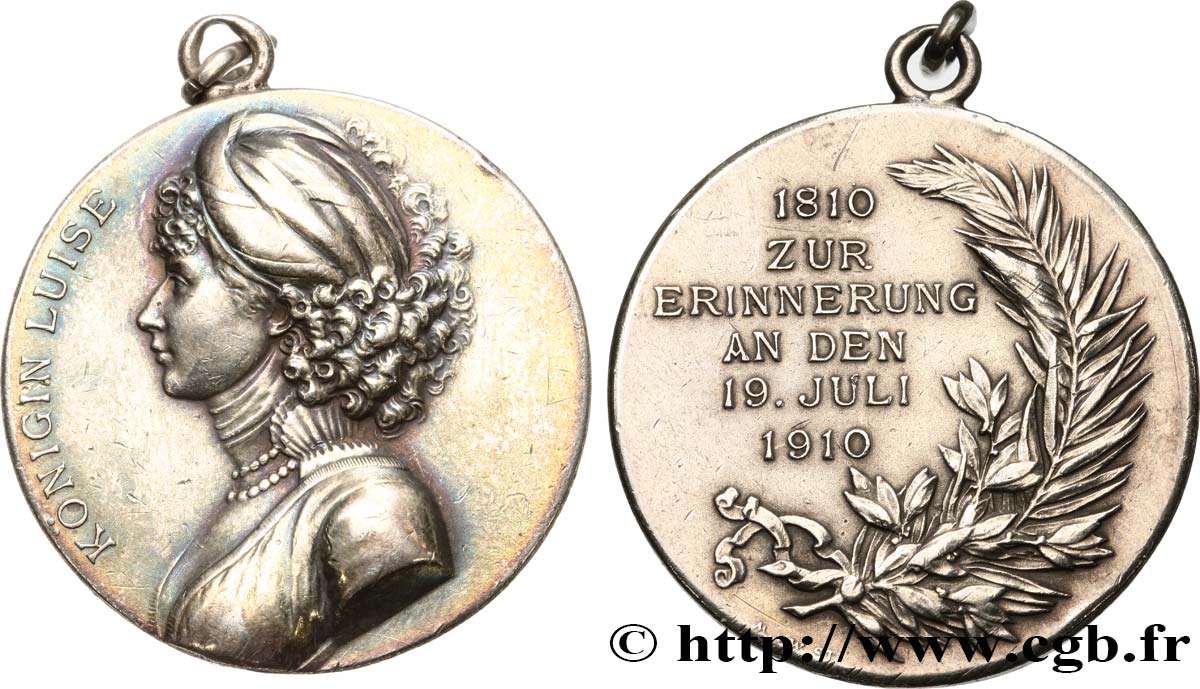 ALLEMAGNE Mort de la reine Louise de Prusse TTB