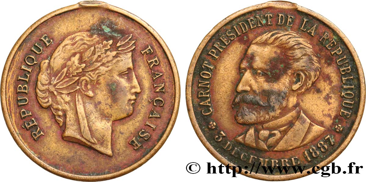 TROISIÈME RÉPUBLIQUE Carnot Président TTB