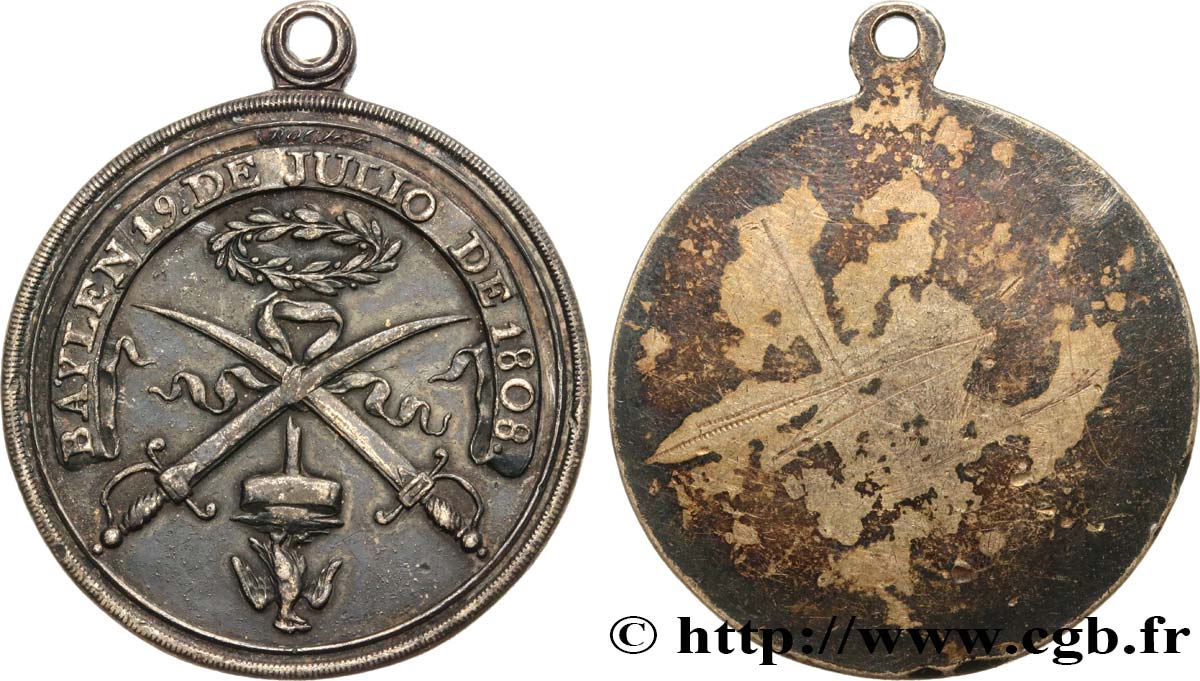 GESCHICHTE FRANKREICHS Médaille de Bailen SS