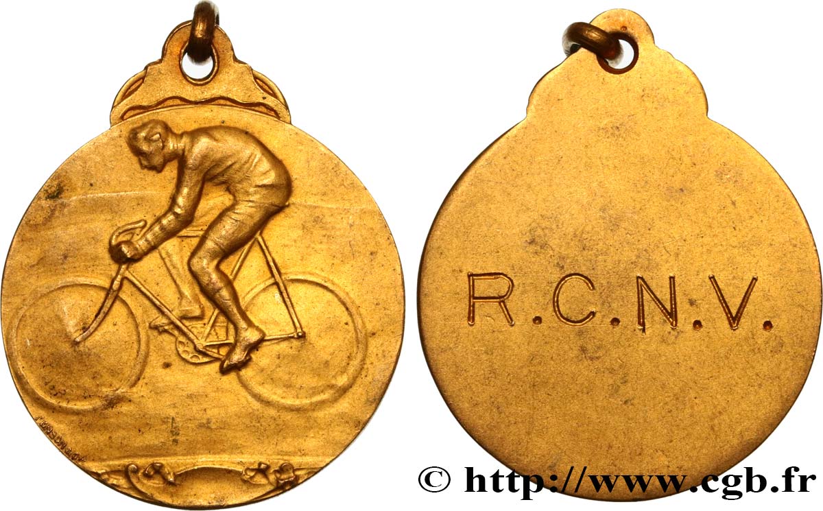 SOCIÉTÉS SPORTIVES Médaille de récompense, Cyclisme TTB