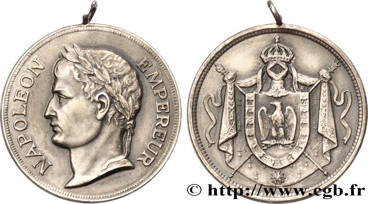 PREMIER EMPIRE / FIRST FRENCH EMPIRE Médaille de Napoléon Ier AU