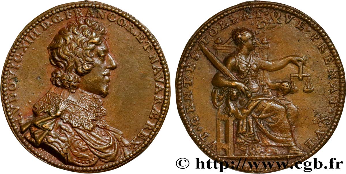 LOUIS XIII  Louis XIII, frappe postérieure MBC+