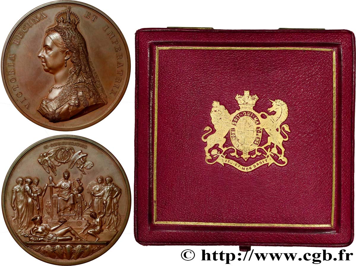 GROßBRITANNIEN - VICTORIA Commémoration du Jubilé d’or de la reine Victoria VZ