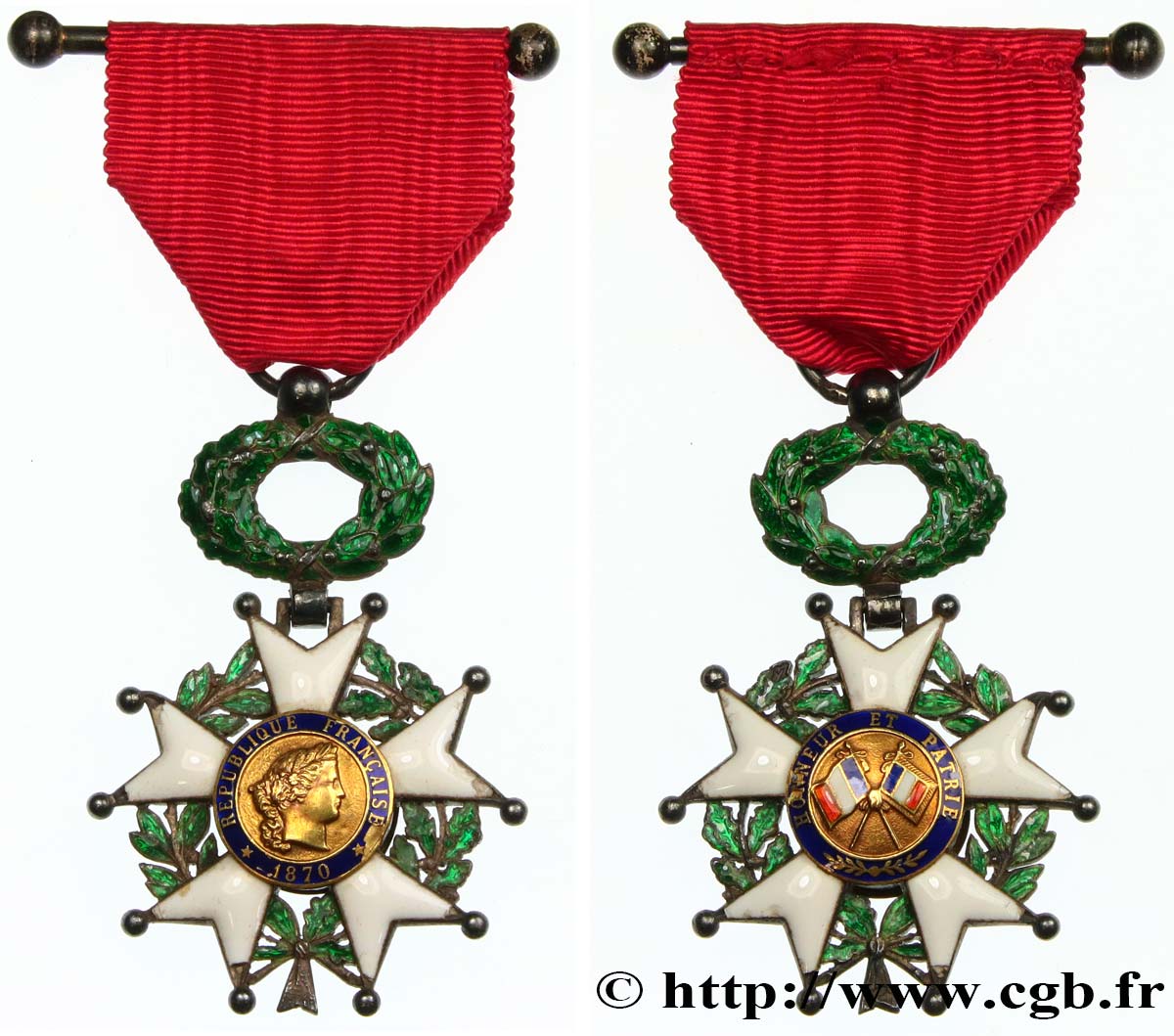 TERCERA REPUBLICA FRANCESA Légion d’Honneur - Chevalier MBC+