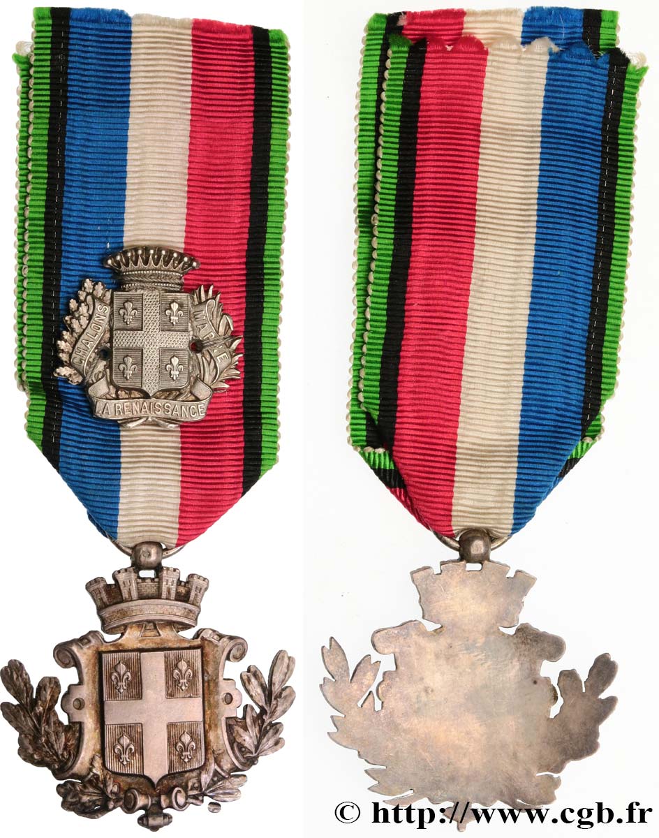 CHALONS SUR MARNE EN CHAMPAGNE Médaille Honneur Agricole, La Renaissance SPL