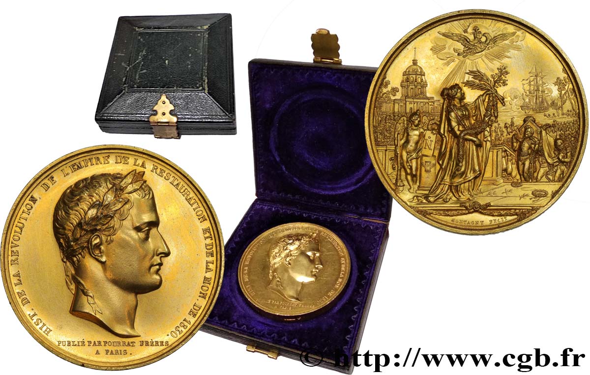 LOUIS-PHILIPPE I Médaille pour l’ouvrage de L. Vivien, retour des cendres de Napoléon Ier AU