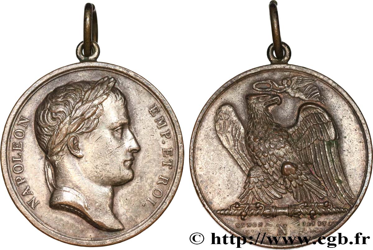 PREMIER EMPIRE / FIRST FRENCH EMPIRE Médaille, Victoires de l’année 1807 AU