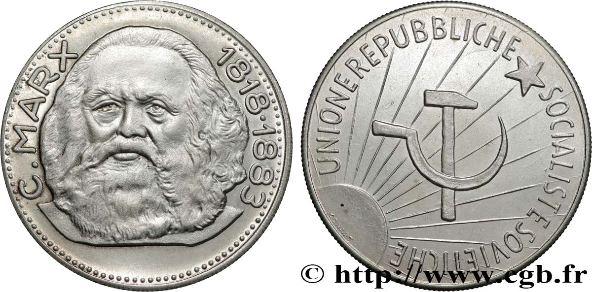 RUSSIA - URSS Médaille, Karl Marx MBC+
