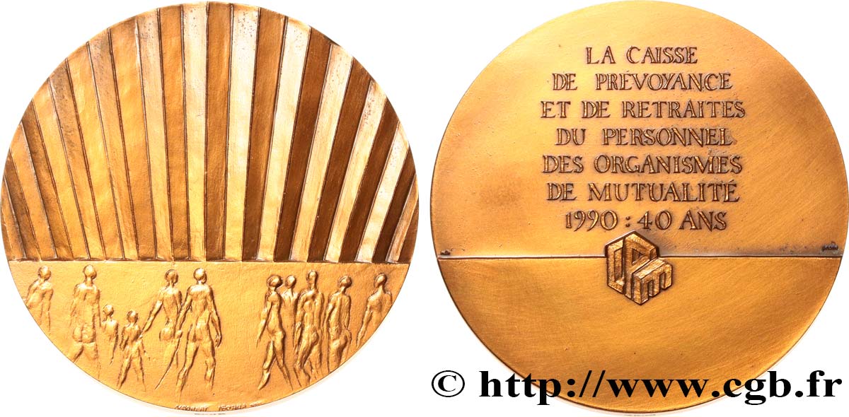 LES ASSURANCES Médaille, Caisse de Prévoyance EBC