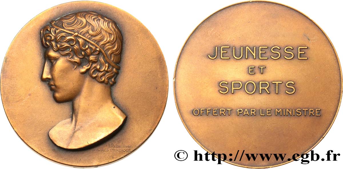 SPORTS Médaille, Jeunesse et Sport TTB+