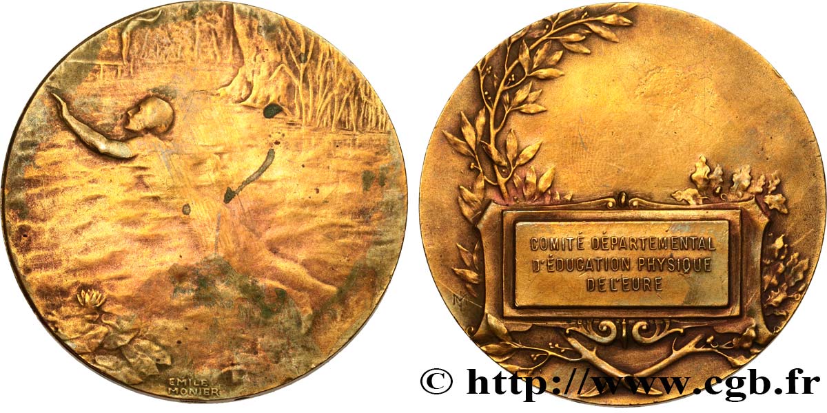 SPORTS Médaille, Comité départemental d’éducation physique XF