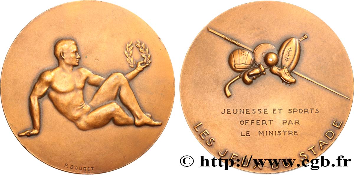 SPORTS Médaille, Jeunesse et Sport fme_531062 Médailles