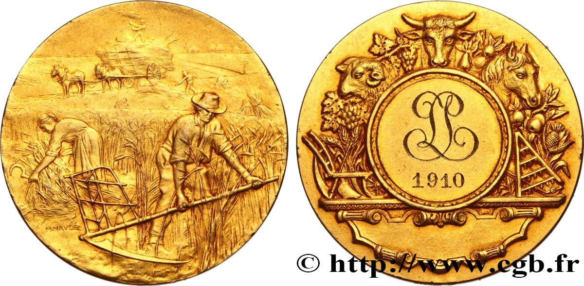 DRITTE FRANZOSISCHE REPUBLIK Médaille de récompense VZ